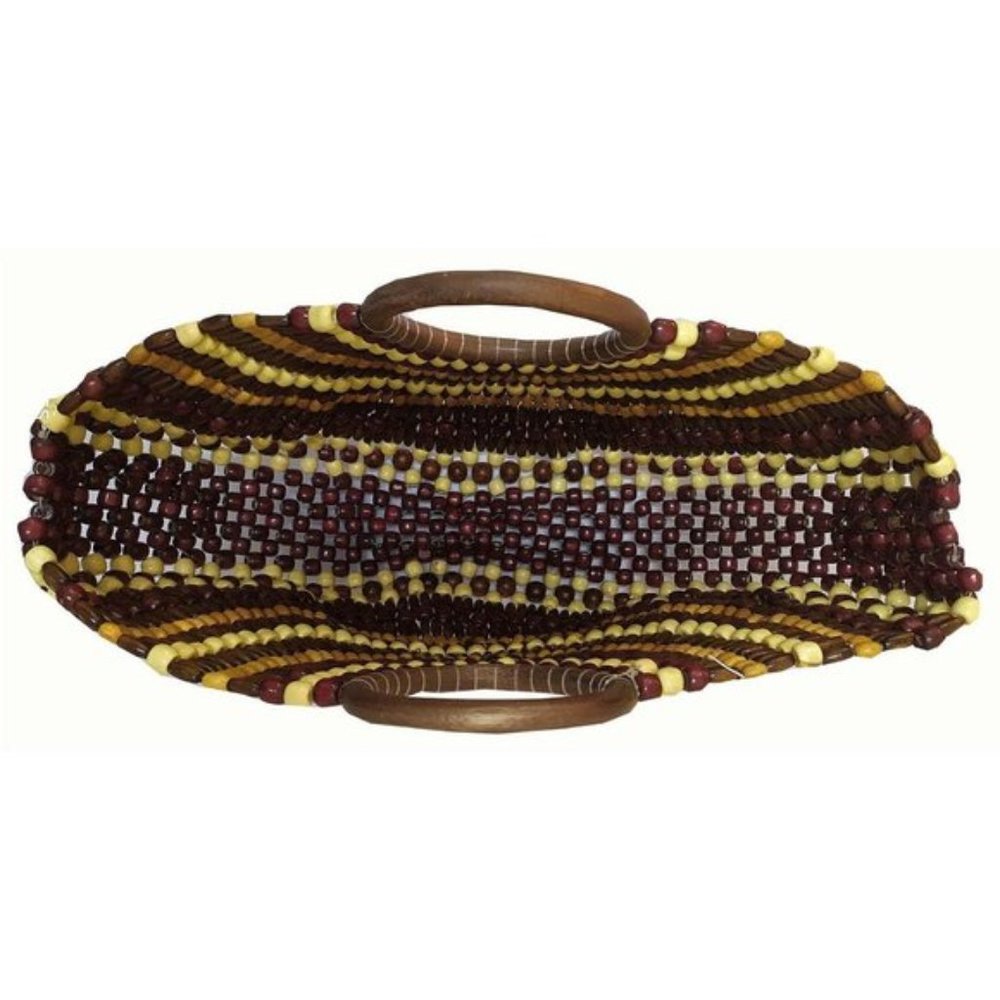 NWT INC International Concept Beaded Fan Tote - Picture 2 of 3